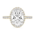 thumbnail image 6 of Lab Created Diamond 3.60 CT.T.W. Oval Cut Bridal Set, 6 of 8