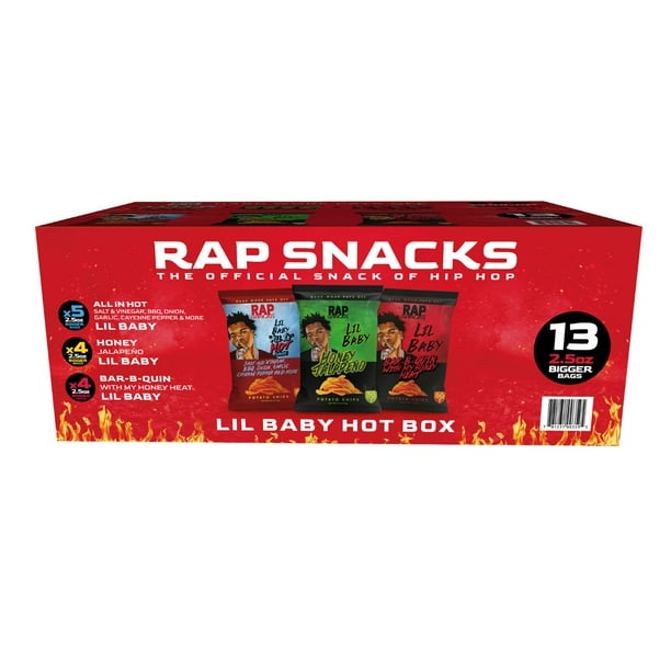 Rap Snacks Hot Variety Pack Chips, 2.5 oz., 13 pk. - Samsclub.com