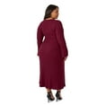 thumbnail image 4 of Edited by Hunter McGrady Women's Flare Midi Sweater Dress, 4 of 11