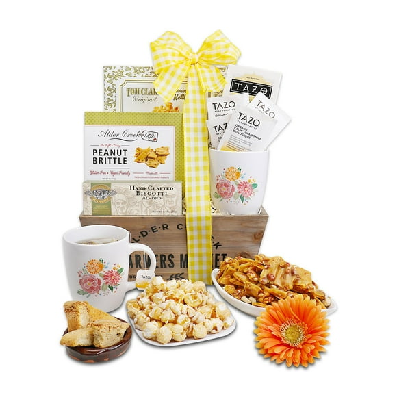 Alder Creek Gift Baskets Serenity Tea Crate