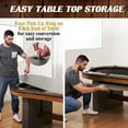thumbnail image 8 of Barrington Urban 10-Player Texas Hold'em Poker Table with Dining Tabletop with Bonus Dartboard, 8 of 10