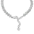 thumbnail image 4 of Lab White Sapphire Tennis Bracelet in Sterling Silver, 4 of 6