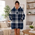 thumbnail image 4 of Pegasus Sports Dallas Cowboys Wearable Sherpa Throw, 4 of 7