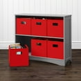 thumbnail image 2 of RiverRidge Horizontal Bookcase with 6 Bins, Assorted Shelf and Bin Colors, 2 of 6