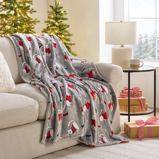 Member's Mark Holiday Lounge Throw, 60" x 70"