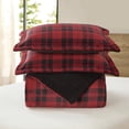 thumbnail image 2 of Member’s Mark 3-Piece Printed Plush Sherpa Comforter Set, 2 of 5