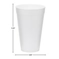 thumbnail image 2 of WinCup Foam Drink Cups 18 Series, White, Multi ct., 2 of 6