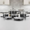 thumbnail image 2 of Cuisinart 11-Piece Nonstick Cookware Set, Ceramica XT, Black, 2 of 3