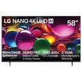 thumbnail image 1 of LG 58 NANO 4K UHD AI NU70 4K Smart TV 2026, 1 of 10
