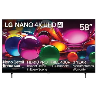 LG 58 NANO 4K UHD AI NU70 4K Smart TV 2026