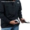 thumbnail image 7 of Habit Men's Long Sleeve 50+ UPF Fishing Shirt, 7 of 9