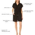 thumbnail image 5 of Anne Cole Shirt Dress Cover Up, 5 of 6