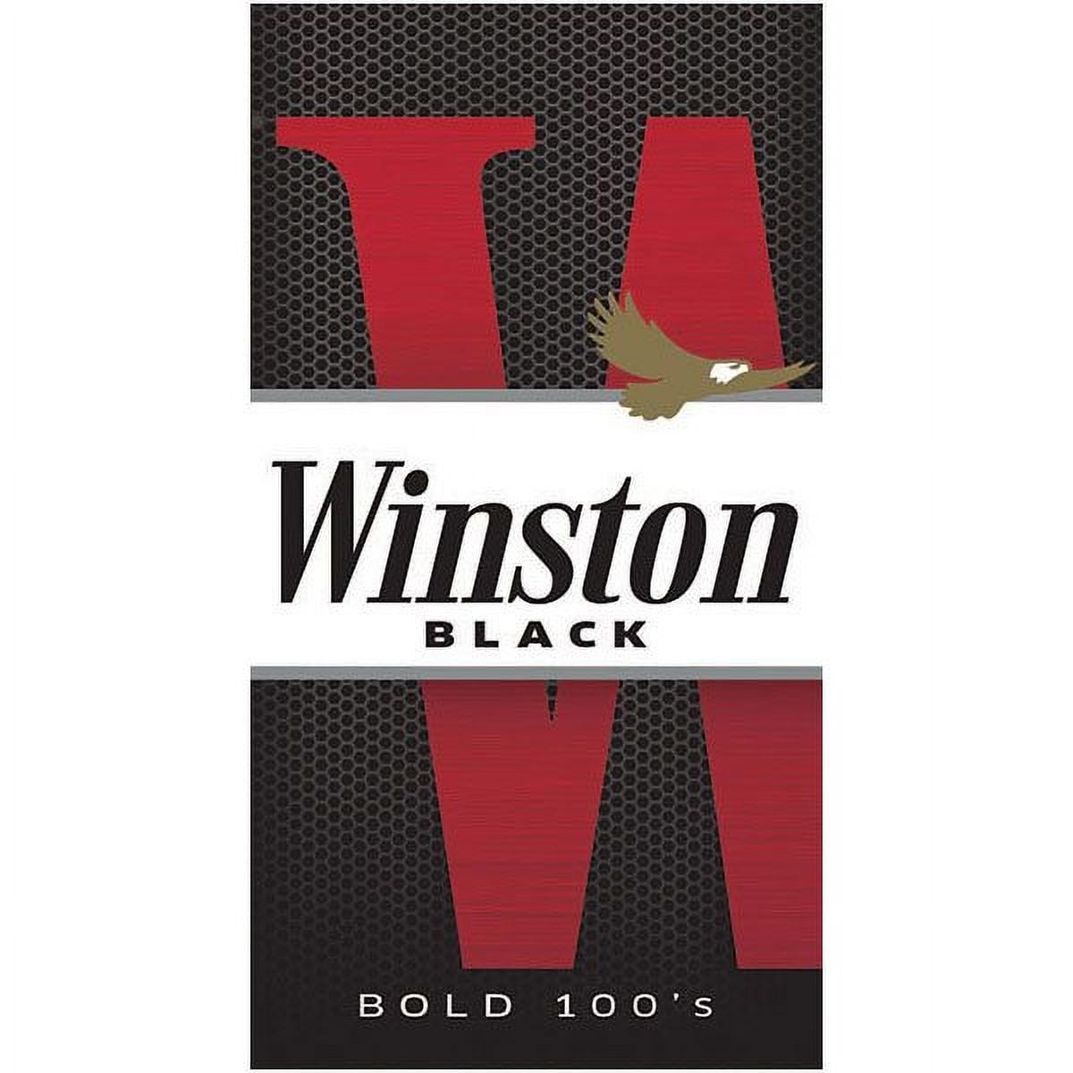 Winston Black 100s Box 20 ct., 10 pk