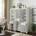 thumbnail image 5 of Crosley Furniture Tara 3-Piece Kitchen Storage Pantry Set, 5 of 20