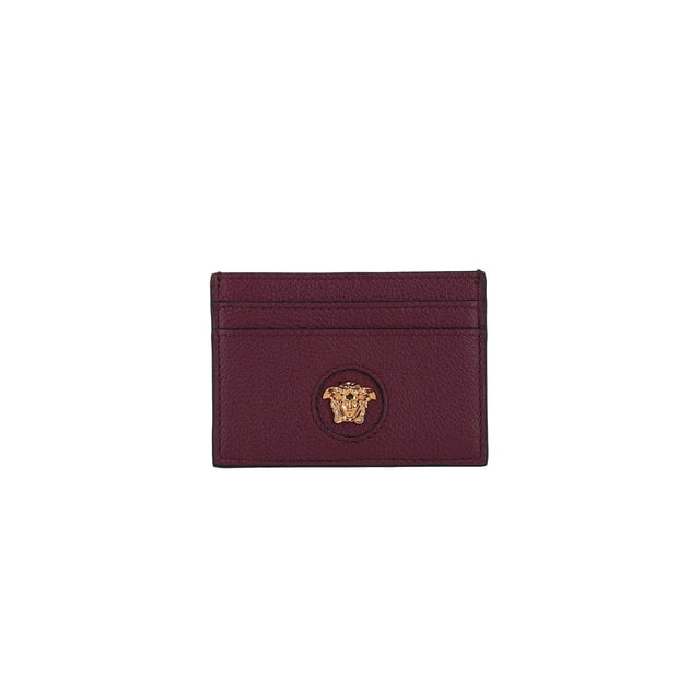 Versace Medusa Leather Card Holder