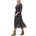 thumbnail image 2 of Frye Women's Long Sleeve Maxi Dress, 2 of 6