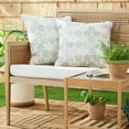 thumbnail image 1 of Martha Stewart Modern Banana Leaves Indoor/Outdoor Decorative Pillow, Set of 2, Choose Size, 1 of 10