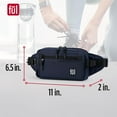 thumbnail image 4 of Ful Tactics Collection Crossbody Bag for Men and Women, Assorted Colors, 4 of 6
