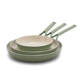 thumbnail image 1 of GreenPan Alto 8", 10" & 12" Ceramic Nonstick Fry Pan Set, 3-Pack, 1 of 8