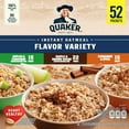 thumbnail image 3 of Quaker Instant Oatmeal, Variety Pack, 1.51 oz., 52 pk., 3 of 10