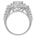 thumbnail image 2 of 4.00 CT. T.W. Round Cut Double Halo Diamond Ring in 14K Gold, 2 of 8