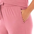 thumbnail image 4 of Member’s Mark Women’s Tee & Pant Pajama Set, 4 of 9