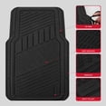 thumbnail image 4 of Rubbermaid 4pcs "Cut to Fit" Car and Truck Floor Mats, 4 of 9