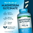 thumbnail image 3 of Nature's Truth Magnesium Glycinate Capsules, 200 mg, 180 ct., 3 of 5