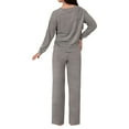 thumbnail image 3 of Barefoot Dreams CozyChic Ultra Lite Jersey Pullover & Wide Leg Pant Lounge Set, 3 of 5