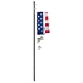 thumbnail image 2 of Valley Forge 3x5ft. Nylon US Flag Kit with 6ft. 1.25in. Aluminum Pole and Aluminum Bracket, 2 of 8
