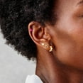 thumbnail image 5 of Micro Mini Diamond Stud Earrings in 14K Gold, 5 of 5