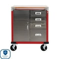 thumbnail image 3 of Seville Classics UltraHD 4-Drawer Rolling Cabinet, 28" W x 25" D x 34.5" H, 3 of 12