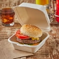 thumbnail image 3 of Hefty ECOSAVE Sandwich Hinged Lid Container (6" x 6", 100 ct.), 3 of 5