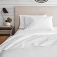 thumbnail image 2 of Purity Home 100% Organic Cotton Brushed Percale Sheet Set, Assorted Sizes, 2 of 9
