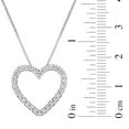 thumbnail image 5 of 0.45 CT. T.W. Diamond Heart Pendant in 14K Gold, 5 of 6