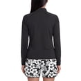 thumbnail image 3 of Lands' End Women's Quarter Zip Rashguard, 3 of 6