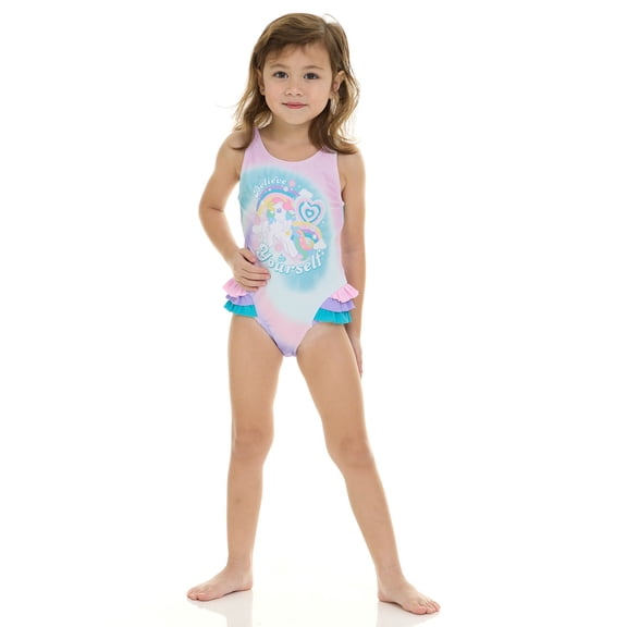 Character Girls 2-Piece Cover Up and Swimsuit Set