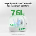 thumbnail image 10 of Petkit Puramax 2 Automatic Self-Cleaning Litter Box Bundle, 10 of 12