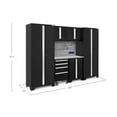 thumbnail image 4 of NewAge Products Bold Series 7 Piece Cabinet Set, 108" W x 18" D x 76.75" H, 4 of 17
