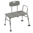 thumbnail image 1 of Plastic Tub Transfer Bench with Adjustable Backrest, 1 of 3