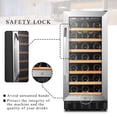 thumbnail image 6 of Lanbo 15 Inch Wine Cooler Fridge, 6 of 15
