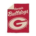 thumbnail image 1 of Logo Brands Georgia Bulldogs Luxe Dreams Throw, 60" x 80", 1 of 1