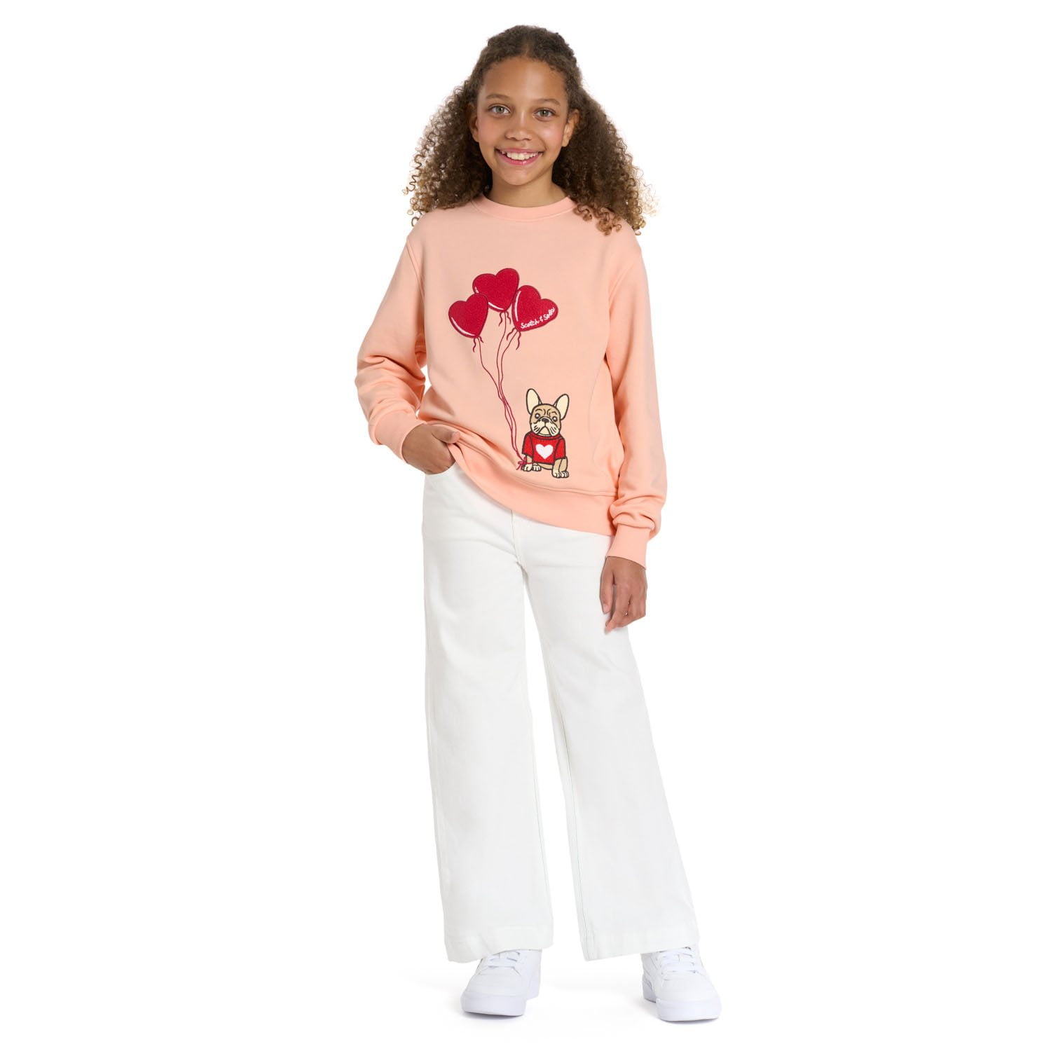 Scotch & Soda Girls Valentine's Day Crewneck Sweatshirt - Samsclub.com