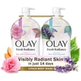 thumbnail image 1 of Olay Fresh Outlast Body Wash with Vitamin B3 Complex, 35 oz., 2 pk., 1 of 9