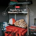 thumbnail image 7 of Keter 40" Heavy Duty Vertical Storage Shed 3 Shelf Kit, 7 of 14