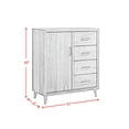 thumbnail image 2 of Zuma 4-Drawer or 5-Drawer Chest in Walnut, 2 of 11