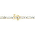 thumbnail image 4 of Lab Grown Diamond Tennis Necklace in 14K Gold, 4 of 6