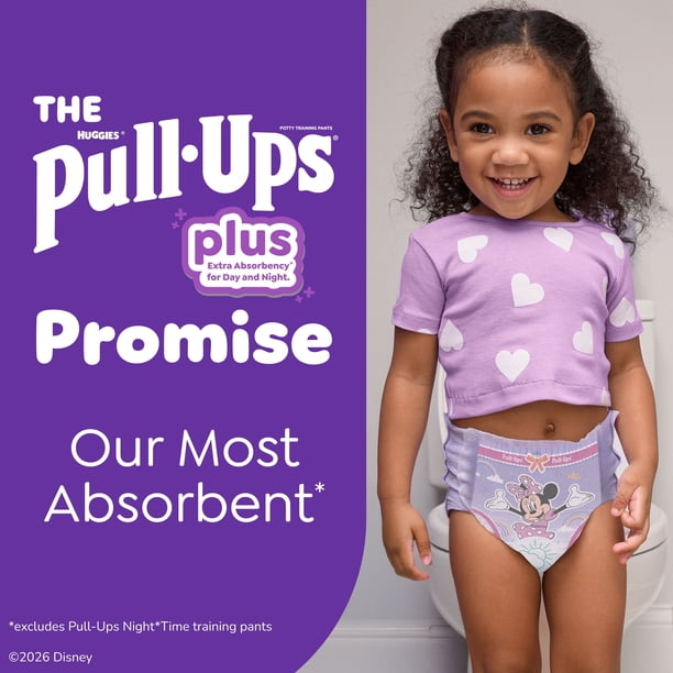 Pull-Ups Plus Training Pants for Girls, Size 2T-6T - Samsclub.com