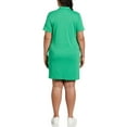 thumbnail image 2 of Rafaella Women's Plus Size Short Sleeve Mini Dress, 2 of 4