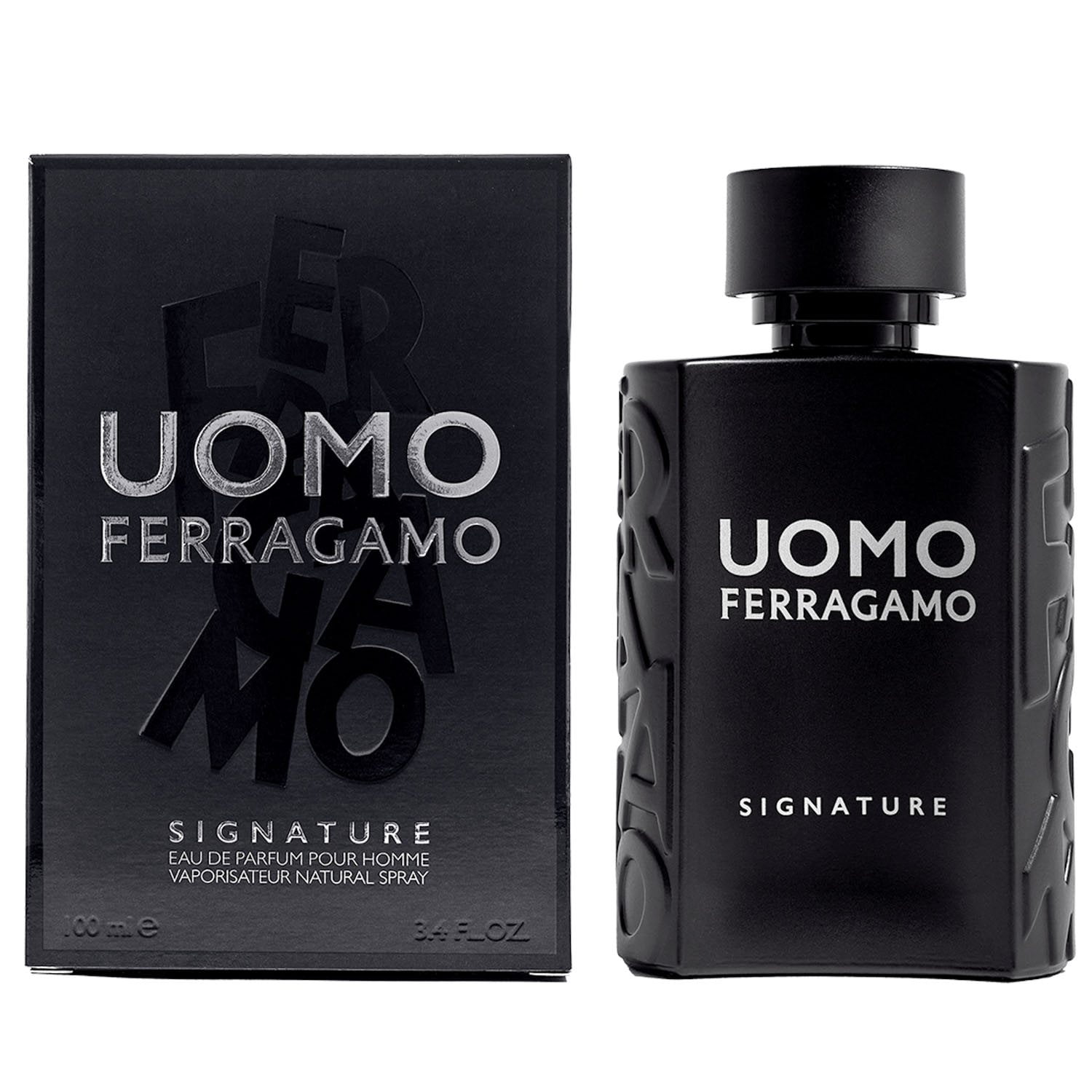 UOMO Salvatore Ferragamo Signature Eau De Parfum, 3.4 fl. oz